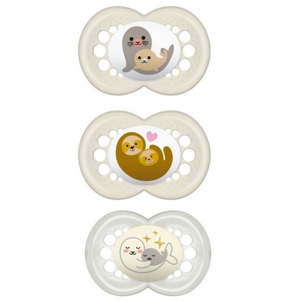 MAM Sucette 18m+ Original Lot de 3 Coloris Unisexe